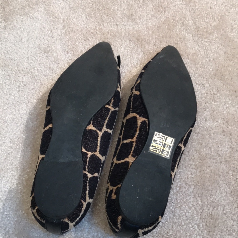 Antonio Parriego Made in Spain Giraffe pattern flats. Y2K EU 36- like a 5.5-6 US - Picture 5 of 11